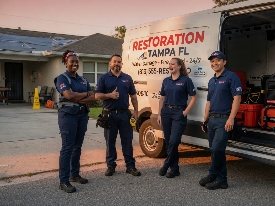 Water Damage Restoration company in Hannibal, OH